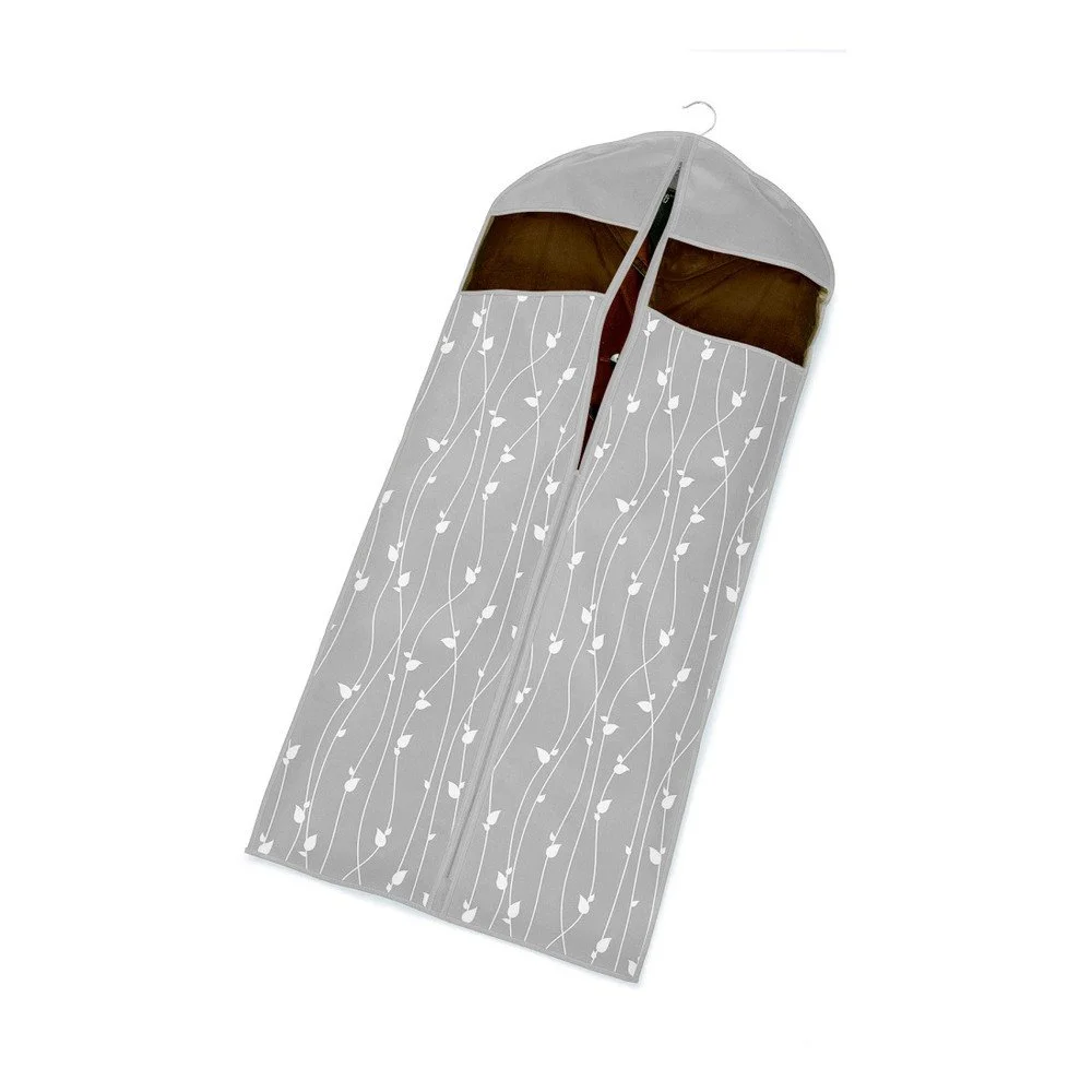 Šedý obal na oblek Cosatto Leaves, 137 x 60 cm v:1067410