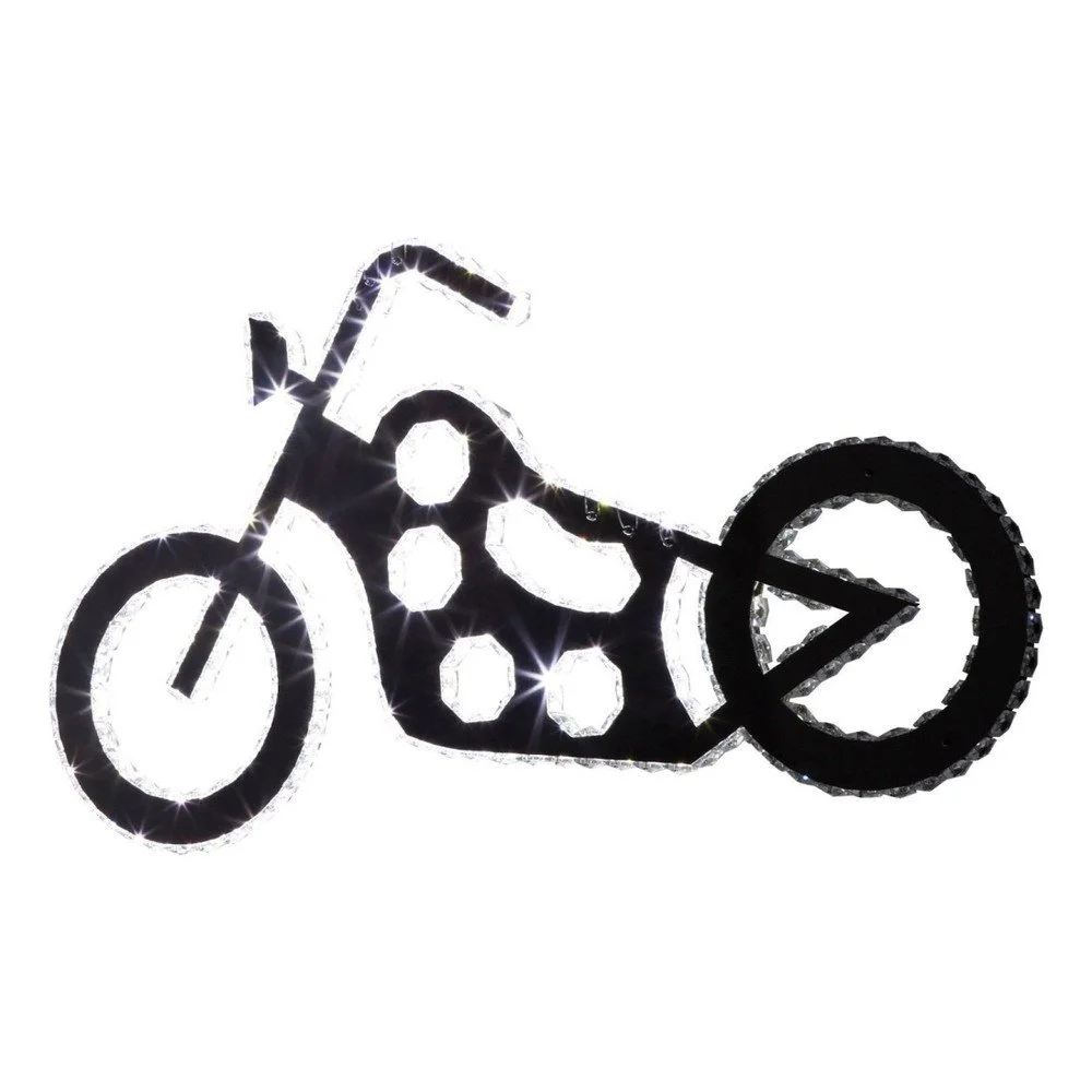 Nástěnná LED lampa Kare Design Motorbike v:989166