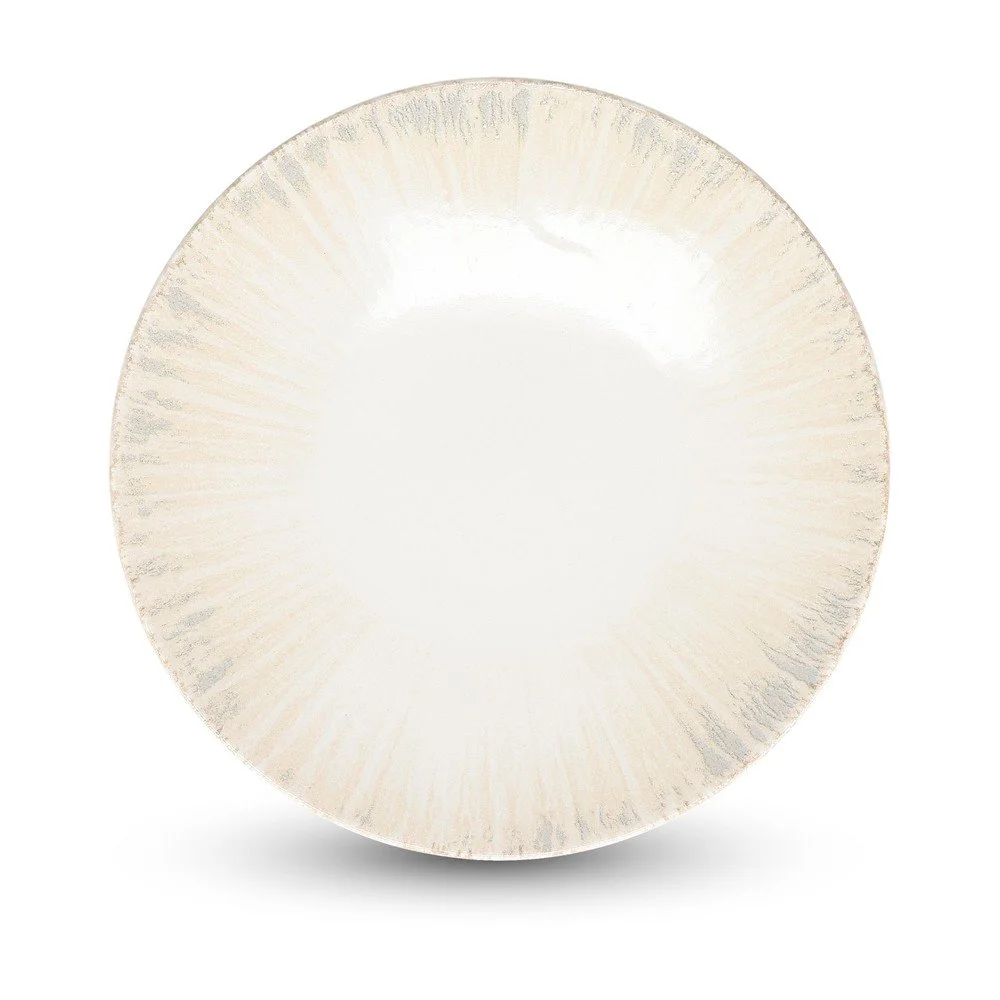 Světle šedý porcelánový talíř ø 25 cm Nuance – BonBistro v:1935110