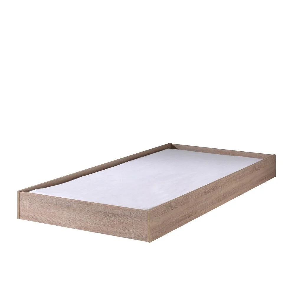 Hnědý úložný systém po postel Aline Vipack, šířka 198 cm v:1228170