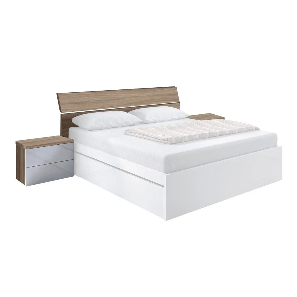 Set čela postele a 2 nočních stolků 13Casa Winter v:862616