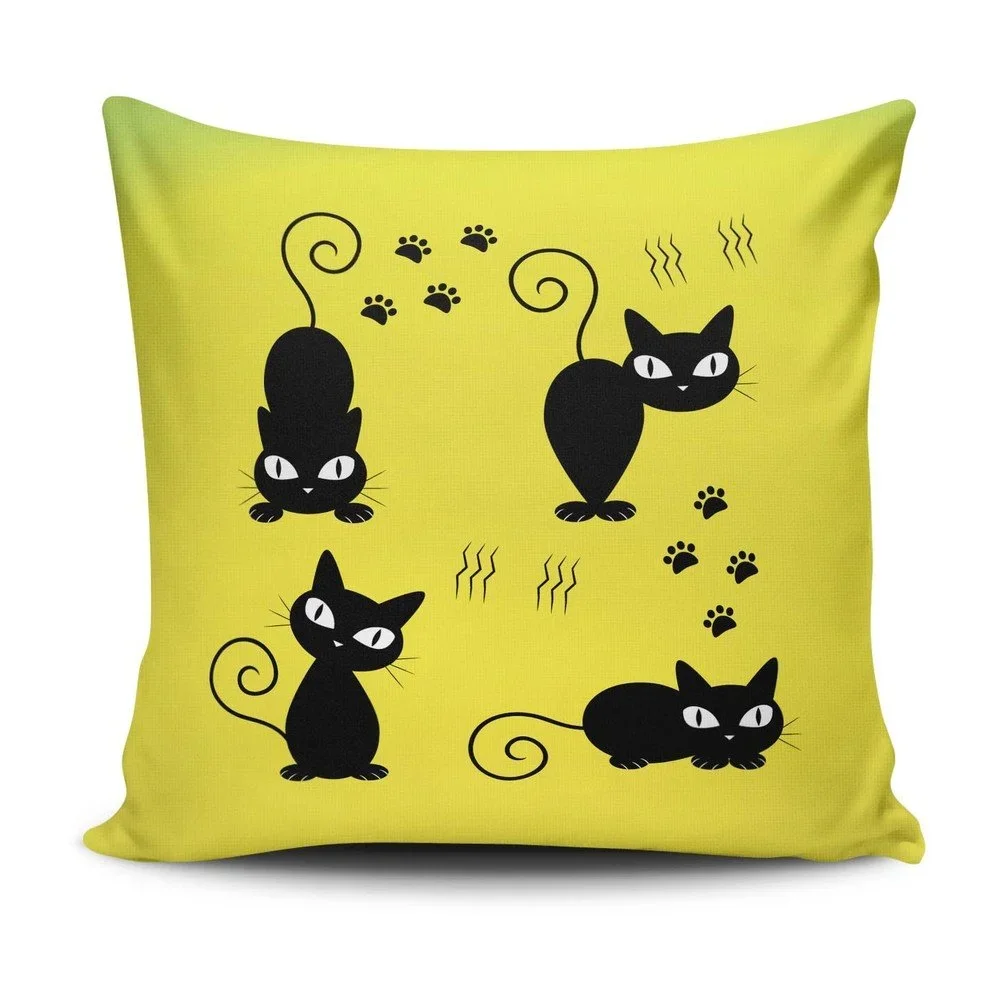 Povlak na polštář s příměsí bavlny Cushion Love Amarillo, 45 x 45 cm v:1241498
