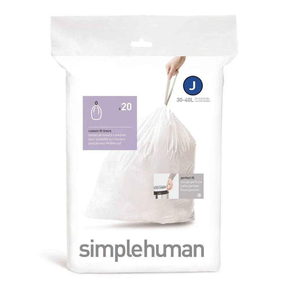 Stahovací pytle na odpadky v sadě 20 ks 45 l J – simplehuman v:1727762