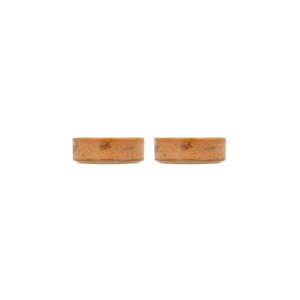 Oranžové porcelánové misky v sadě 2 ks ø 10.1 cm Fjord v:1428551