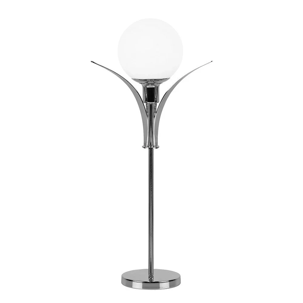 Stolní lampa v barvě chromu Globen Lighting Savoy v:1215038