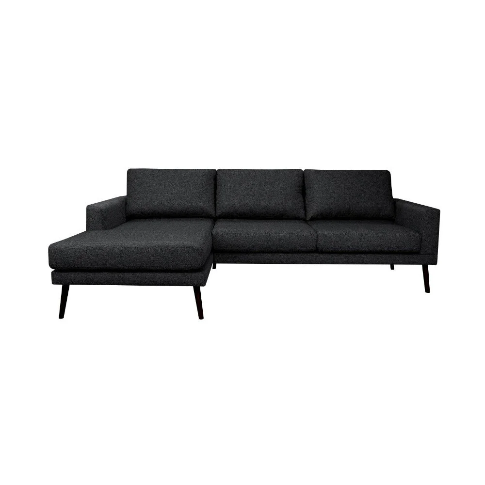 Černá rohová pohovka Windsor & Co Sofas Rigel, levý roh v:1071940