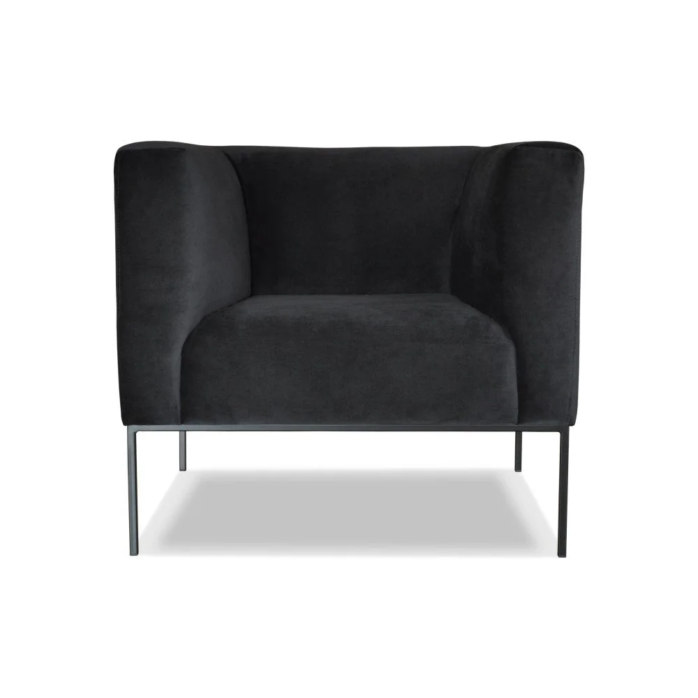 Černé křeslo Windsor & Co. Sofas Neptune v:762518