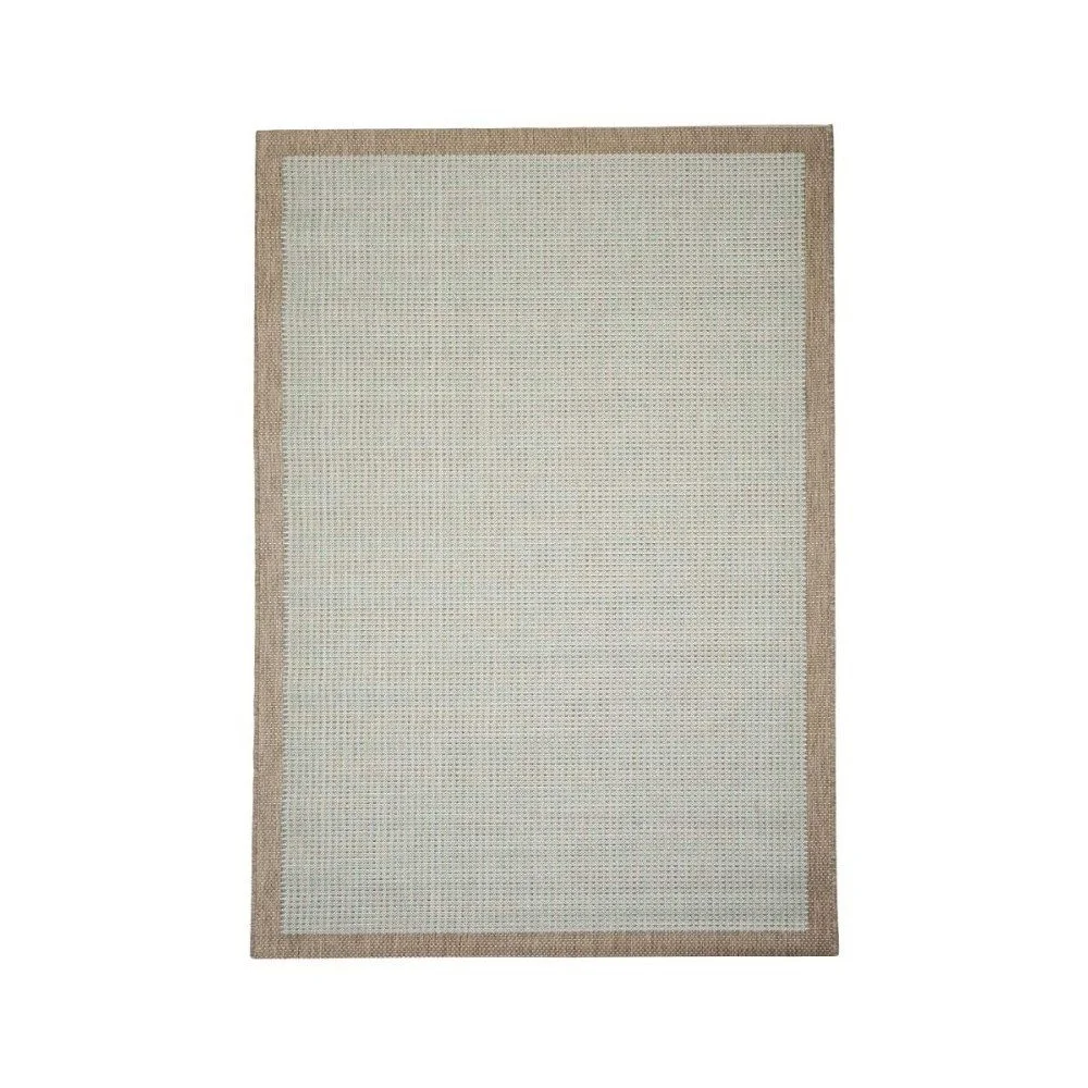 Hnědo-modrý venkovní koberec Floorita Chrome, 135 x 190 cm v:763746