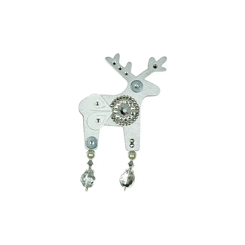 Stříbrná brož Deers Brandina, velká v:706164