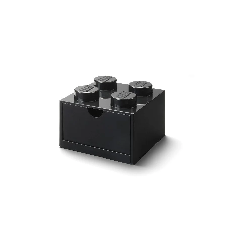Černý stolní box se zásuvkou LEGO® Brick, 15,8 x 11,3 cm v:1420671 Černý stolní box se zásuvkou LEGO® Brick, 15,8 x 11,3 cm v:1420671