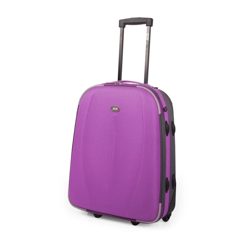 Fialový cestovní kufr na kolečkách Arsamar Martin, výška 50 cm v:821106