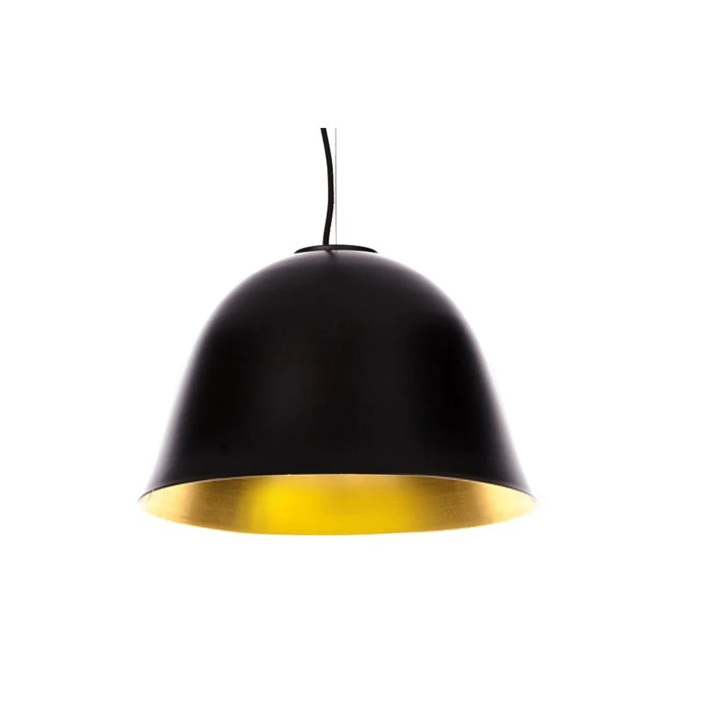 Černé stropní svítidlo NORR11 Cloche Two v:741484