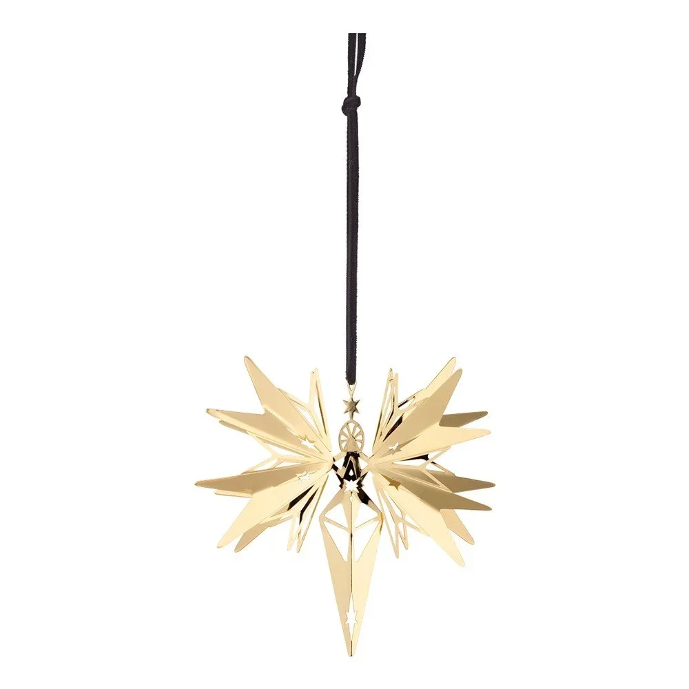 Závěsná vánoční dekorace ve zlaté barvě Kähler Design Christmas Angel v:1433979