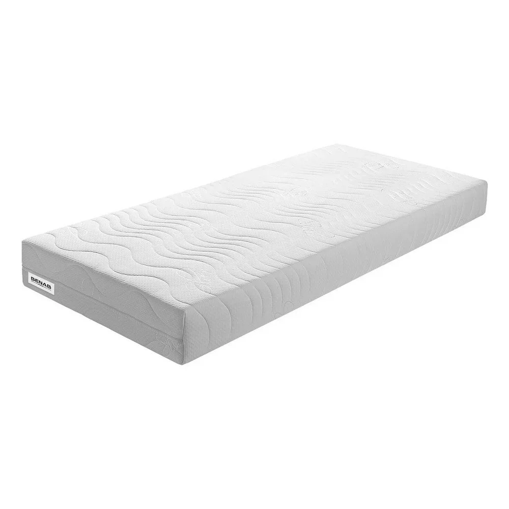 Tvrdá/středně tvrdá pružinová oboustranná matrace 100x200 cm Visco Sleep – BENAB v:1726694