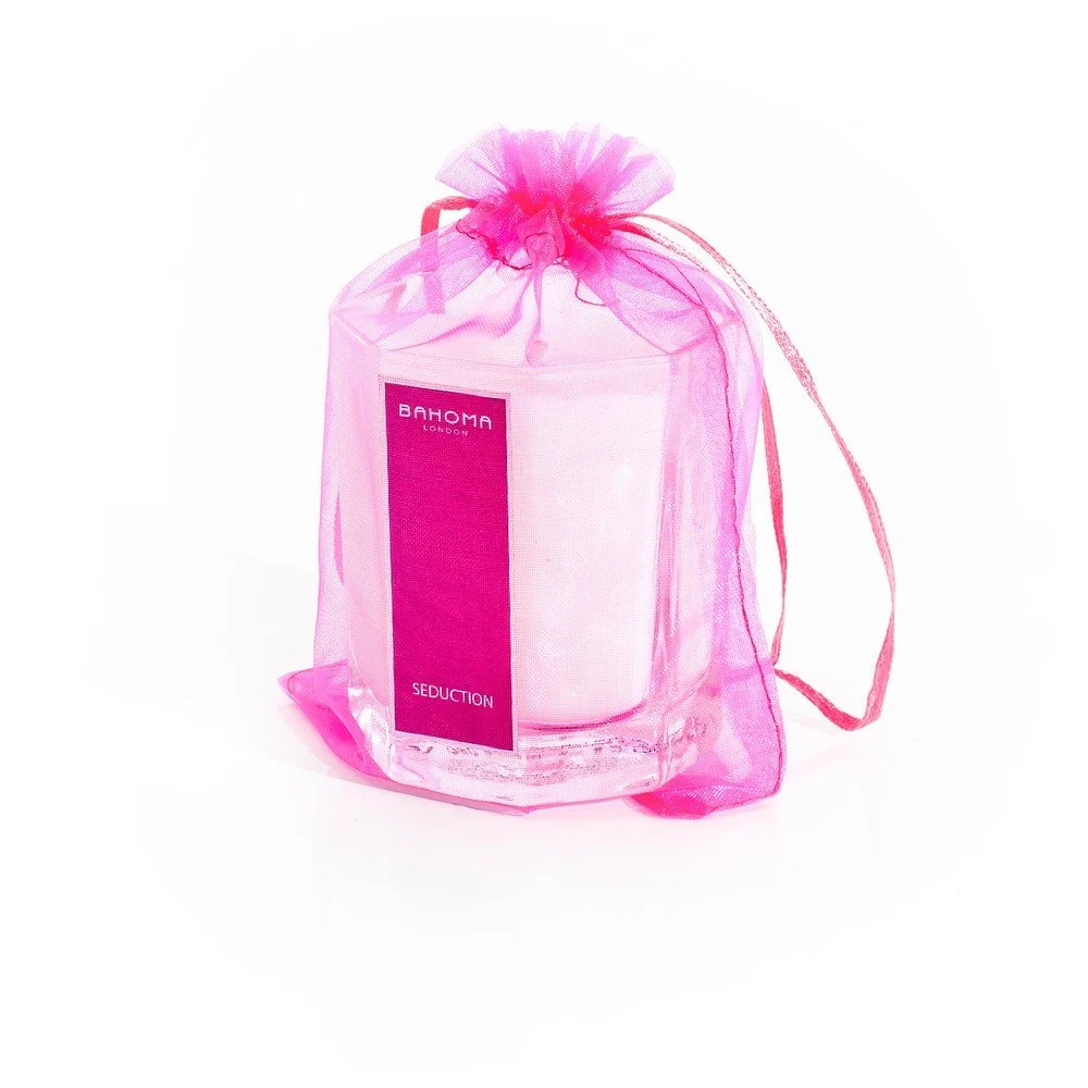 Vonná svíčka s vůní růže a ylang-ylang Bahoma London Octagonal Cangle in Organza Bag v:1315428