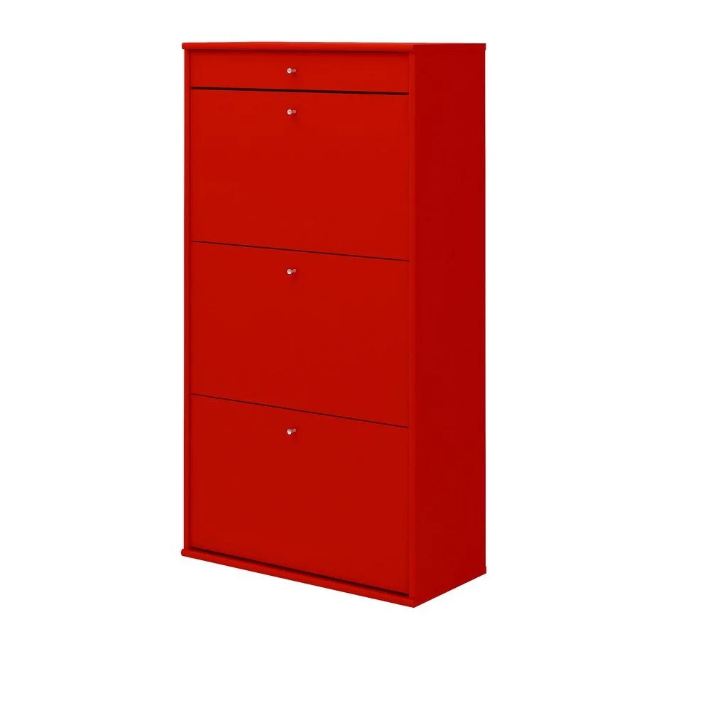 Červený botník Mistral Red v:1408037