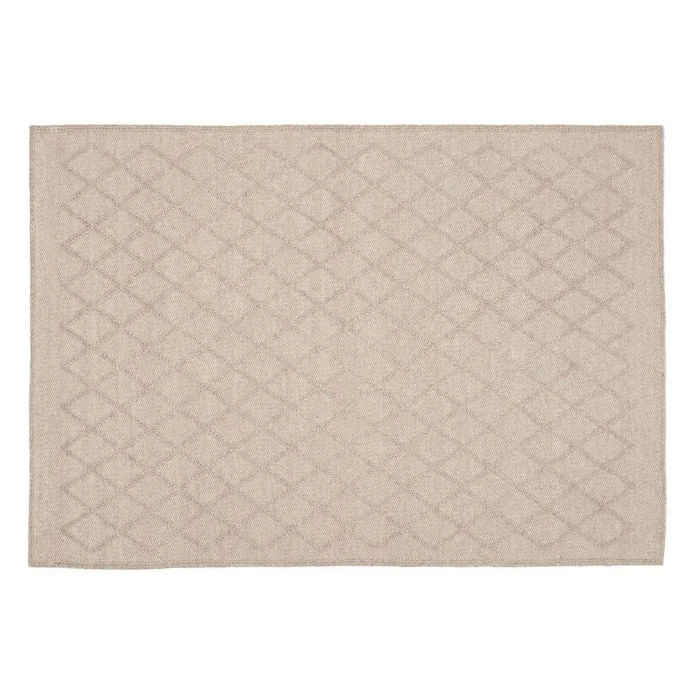 Béžový pratelný koberec s příměsí vlny 160x230 cm Sybil – Kave Home v:1758662