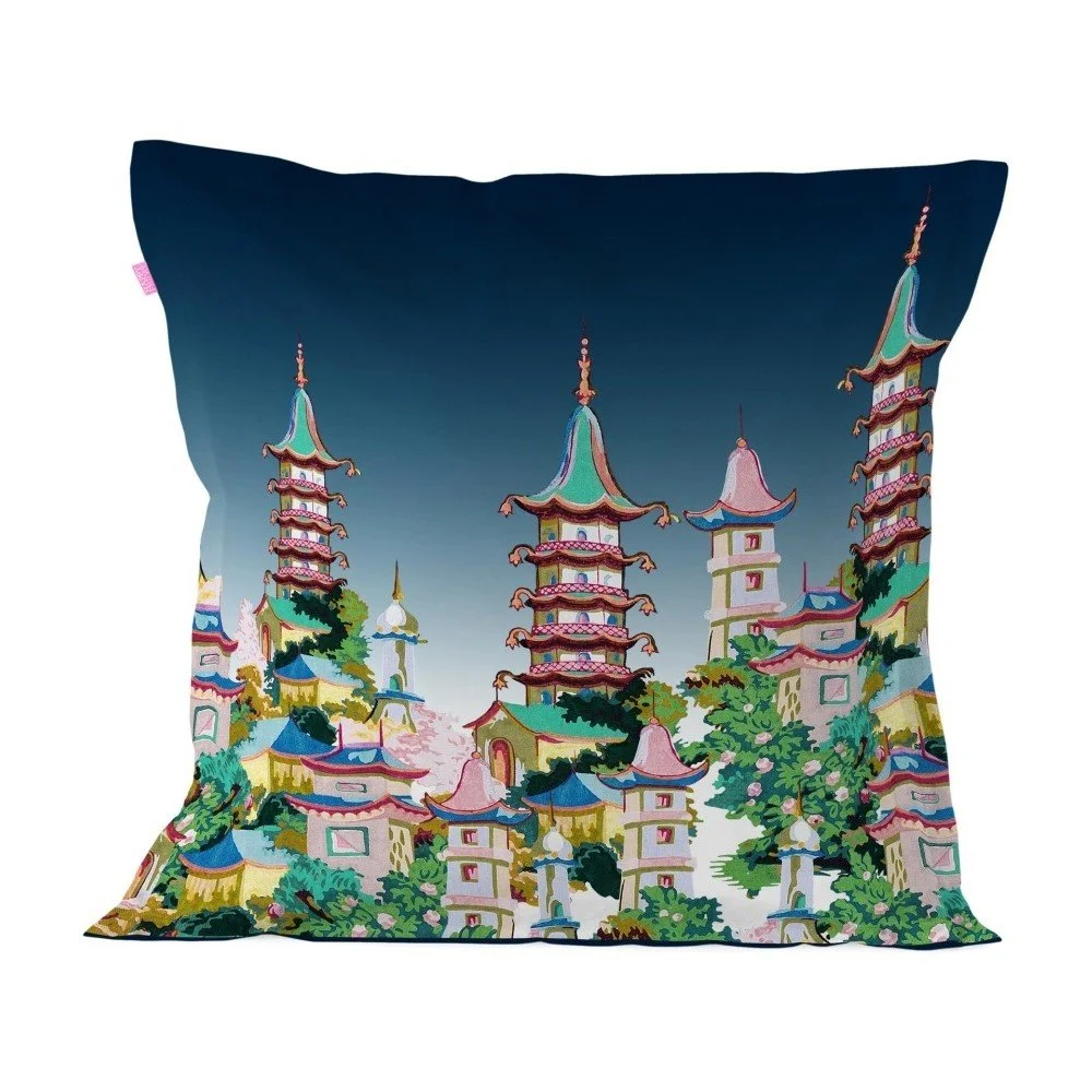 Povlak na polštář z čisté bavlny Happy Friday Temple, 60 x 60 cm v:864882