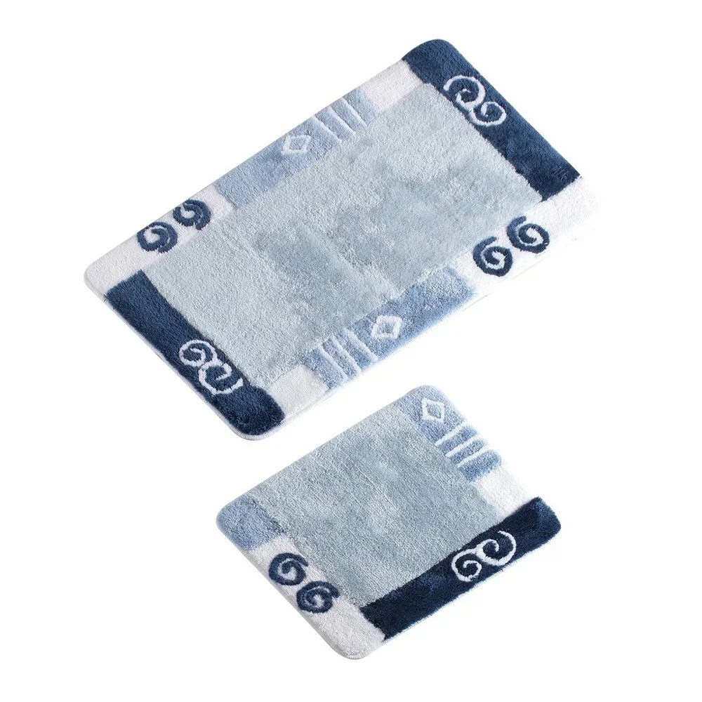 Sada 2 modrých koupelnových předložek Verge Bath Mat Julo v:1156234