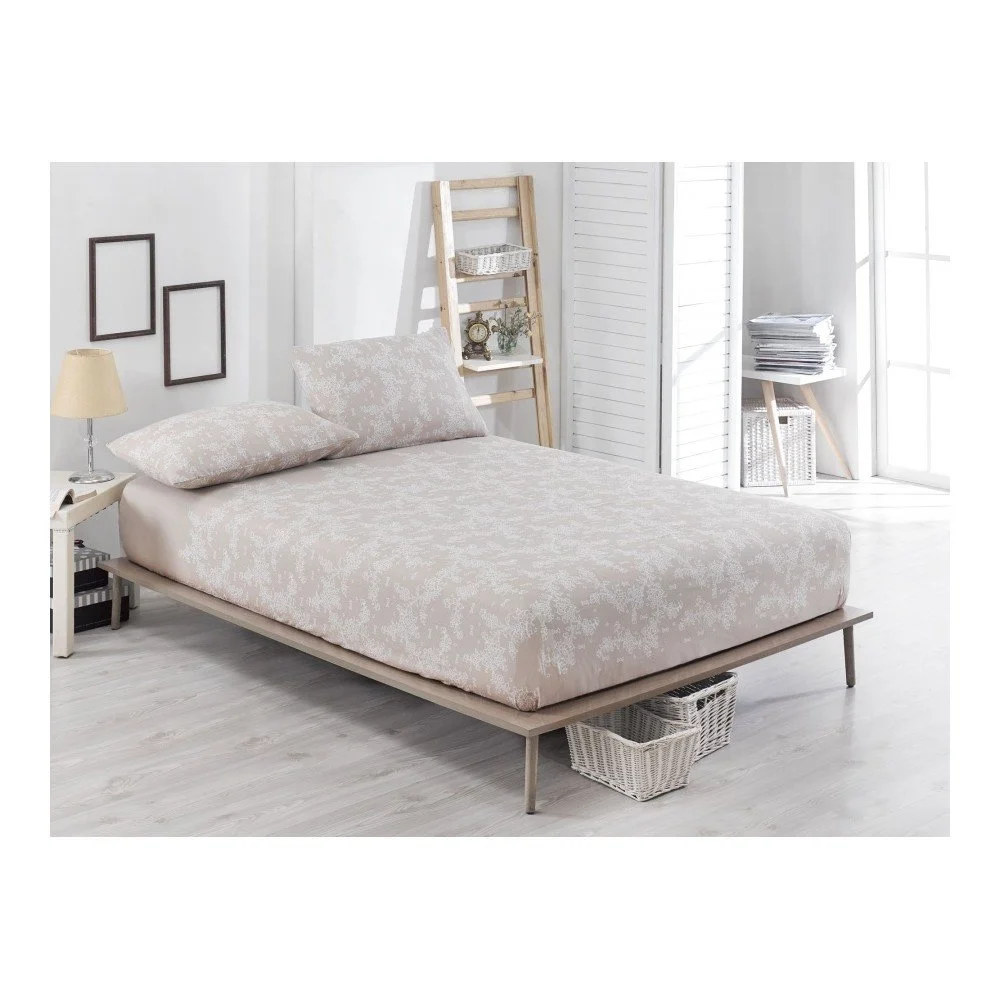 Set elastického prostěradla a 2 povlaků na polštáře na jednolůžko Clementino Blanco, 160 x 200 cm v:1112122