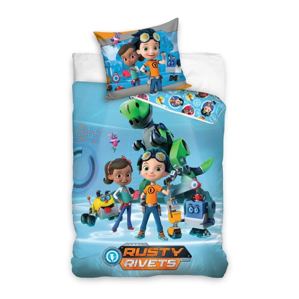 Dětské bavlněné povlečení na jednolůžko CARBOTEX Rusty Rivets, 160 x 200 cm v:1312350