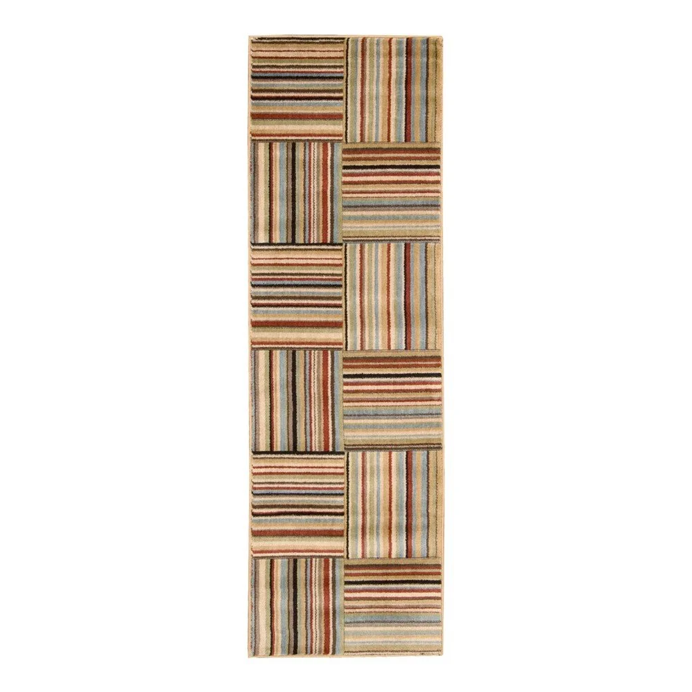 Koberec Nourtex Modesto Mondrian Squareo Lungo, 229 x 69 cm v:887540