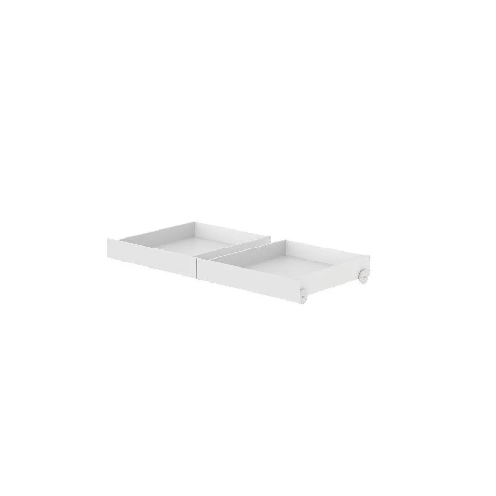 Sada 2 zásuvek pod dětskou postel Flexa White v:1294880