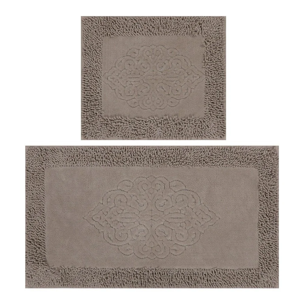 Světle hnědé koupelnové předložky v sadě 2 ks 100x60 cm – Foutastic v:1212868
