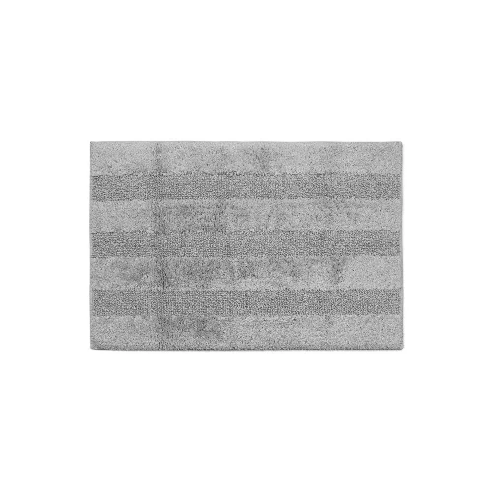 Šedá koupelnová předložka Jalouse Maison Tapis De Bain Argent, 50 x 70 cm v:1025456