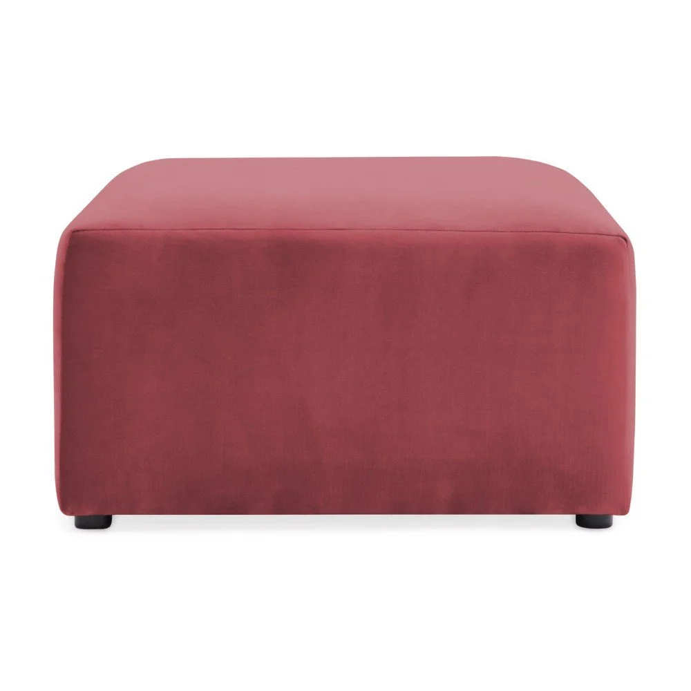 Červenorůžová podnožka Vivonita Velvet Cube v:953574