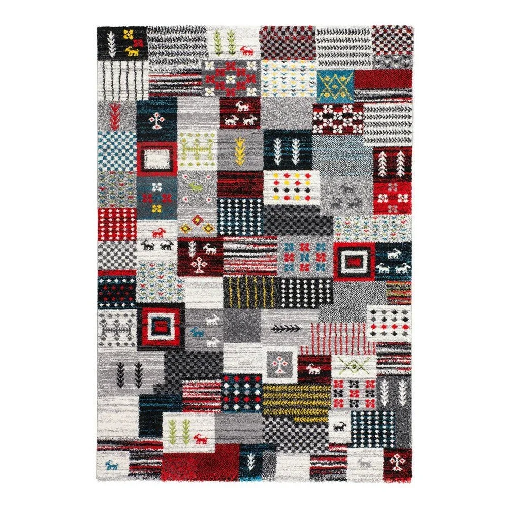 Koberec Kayoom Patchwork Silver, 160 x 230 cm v:748702