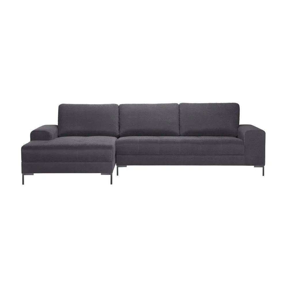 Tmavě šedá rohová pohovka Guy Laroche Home Harmony, levý roh v:824072