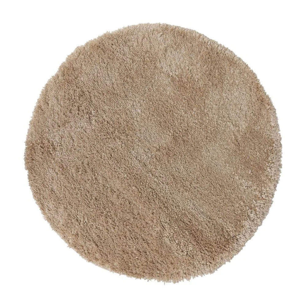 Béžový koberec Flair Rugs Sparks, ⌀ 133 cm v:1366157
