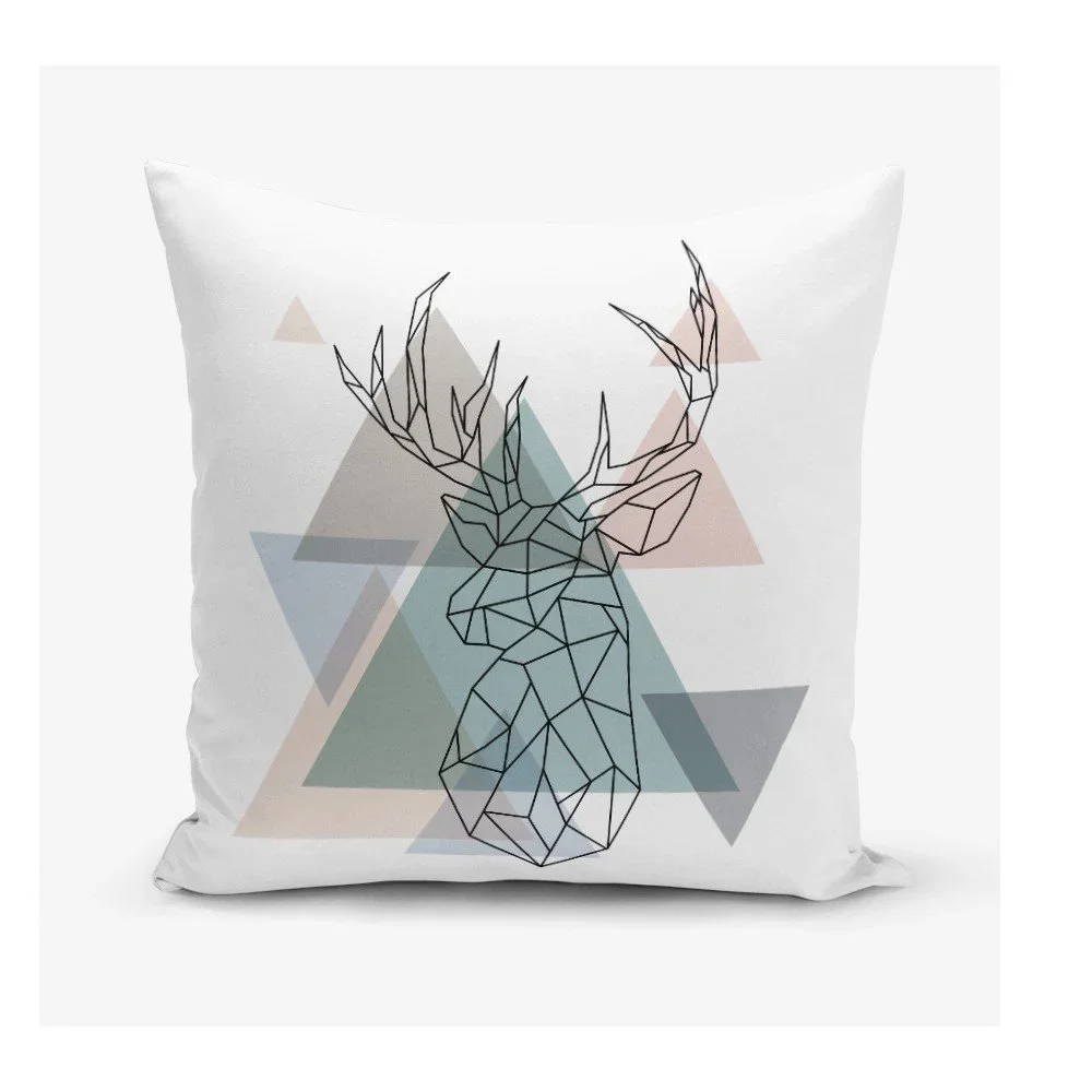Povlak na polštář s příměsí bavlny Minimalist Cushion Covers Deer, 45 x 45 cm v:1135034