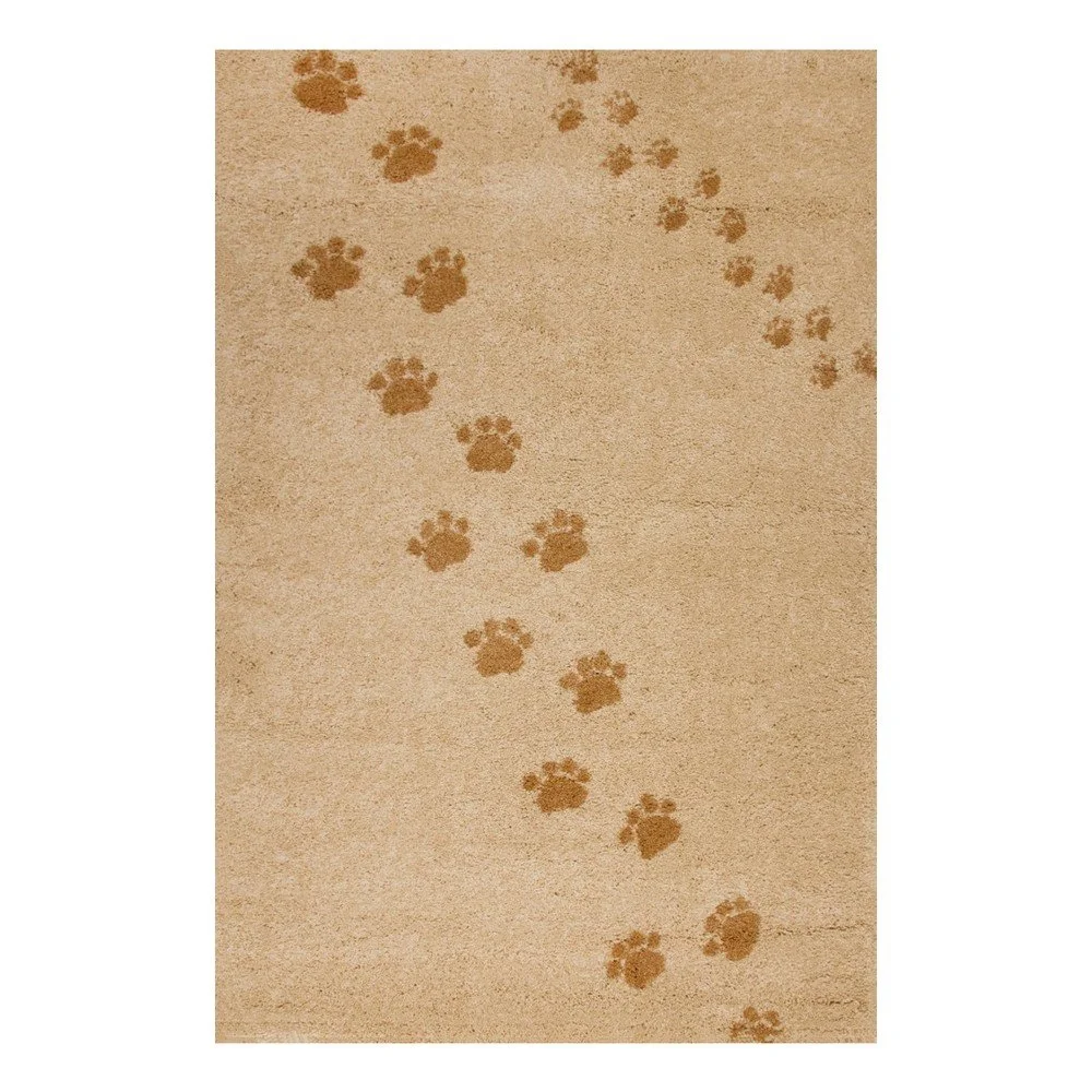 Béžový koberec Art For Kids Footprints, 100 x 150 cm v:826016