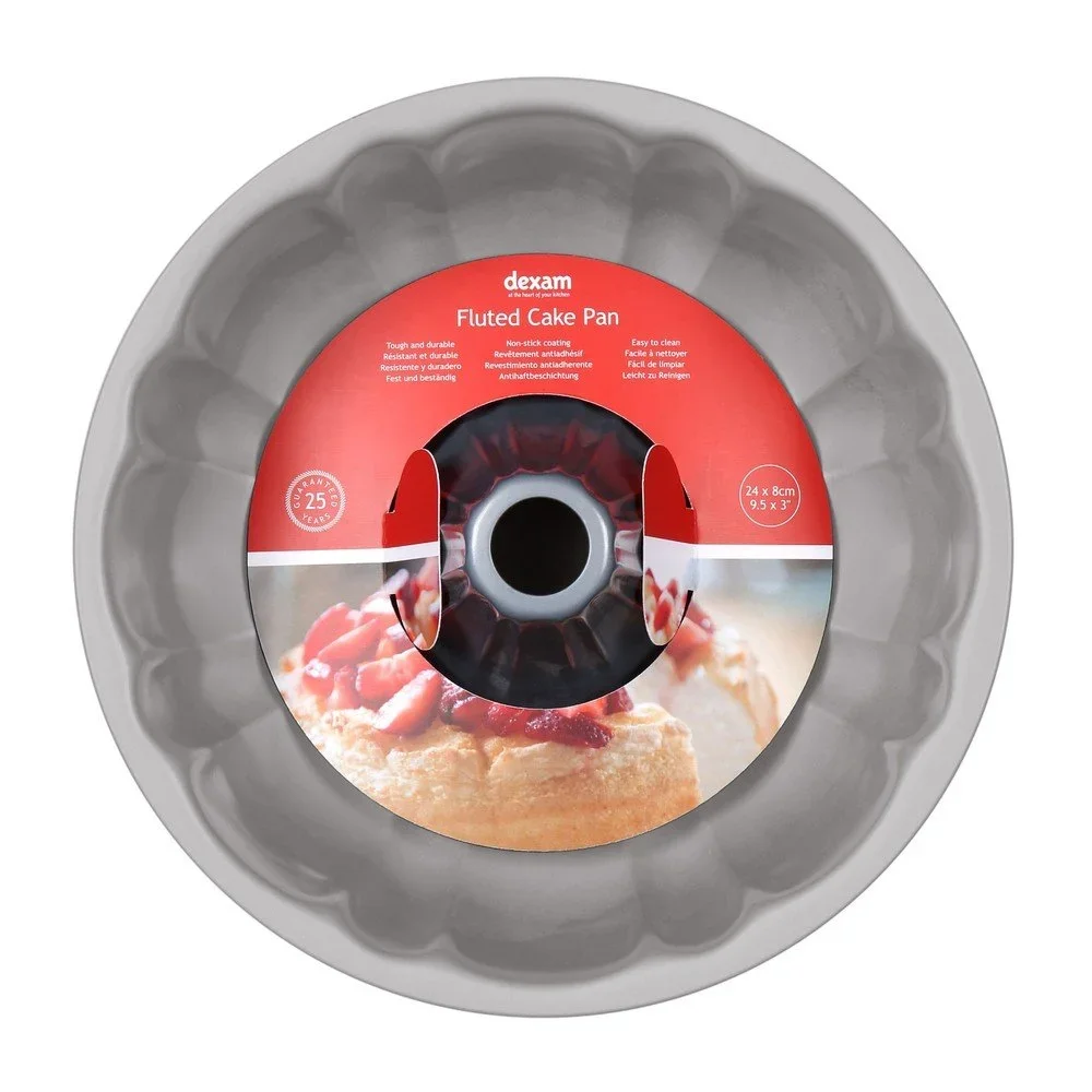 Forma na pečení bábovky s nepřilnavým povrchem Dexam Fluted Cake, ø 24 cm v:1219054