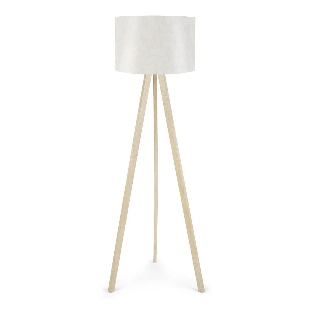 Bílá stojací lampa Aida v:1133338