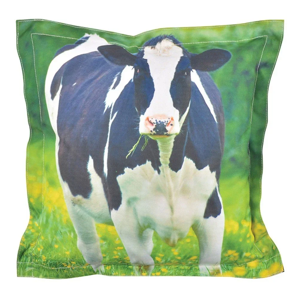 Polštář s kravičkou Esschert Design, délka 41,5 cm v:798596