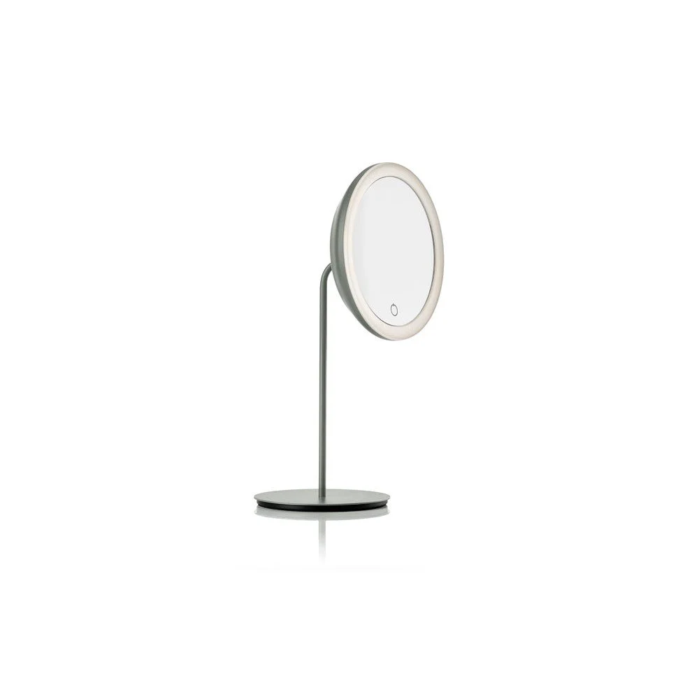 Šedé kosmetické zrcadlo Zone Eve, ø 18 cm v:1374817