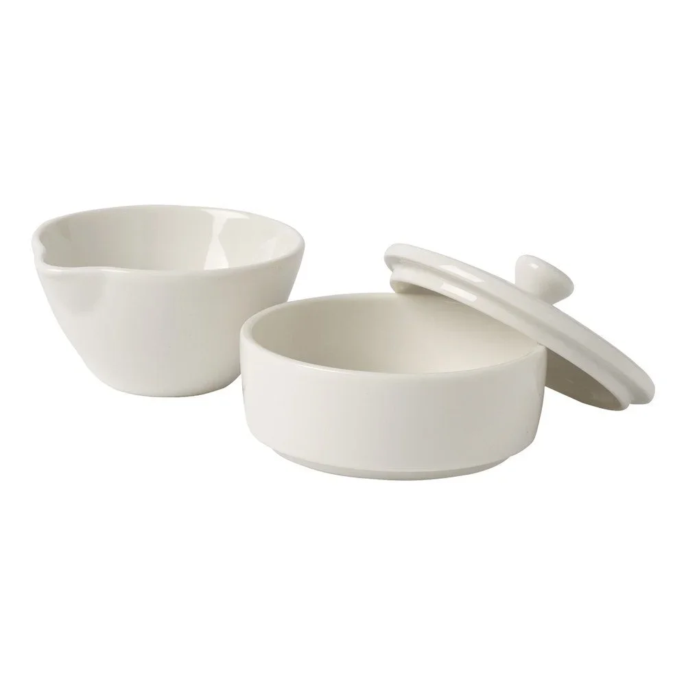 Bílá porcelánová cukřenka/mléčenka Villeroy & Boch Tea Passion v:1327632
