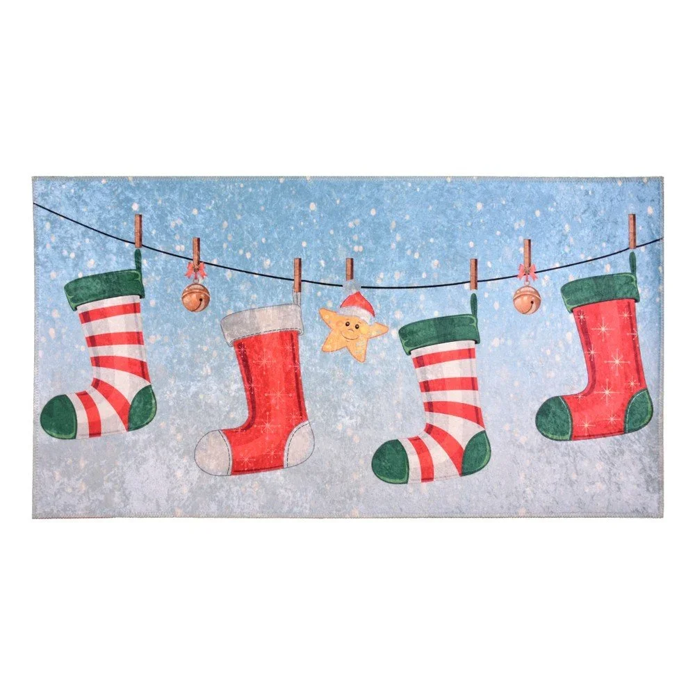 Koberec Vitaus Christmas Socks, 80 x 150 cm v:1151100