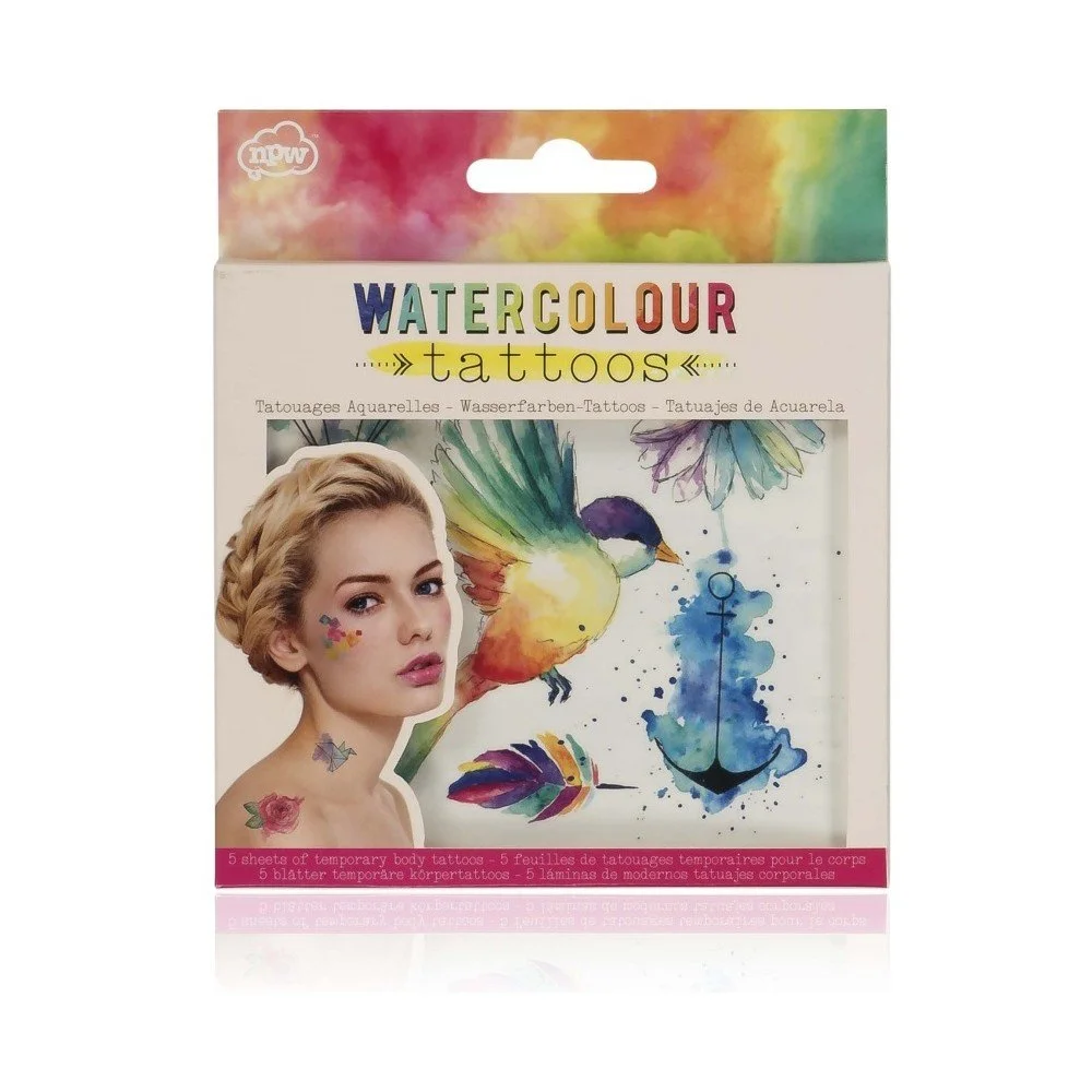 Nalepovací tetování npw™ Watercolour Tattoos v:862144