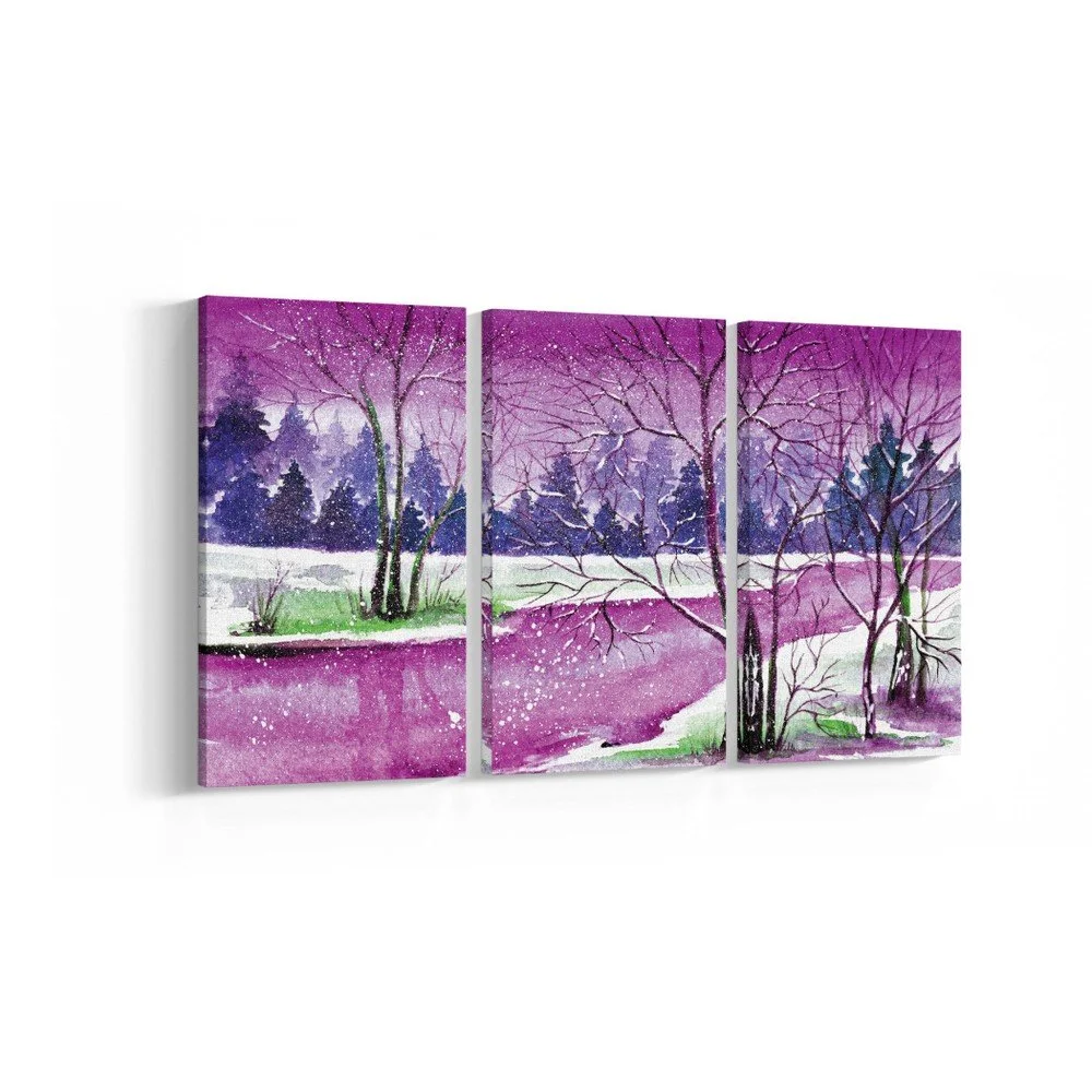 3-dílný obraz Fairytale, 30 x 60 cm v:956086