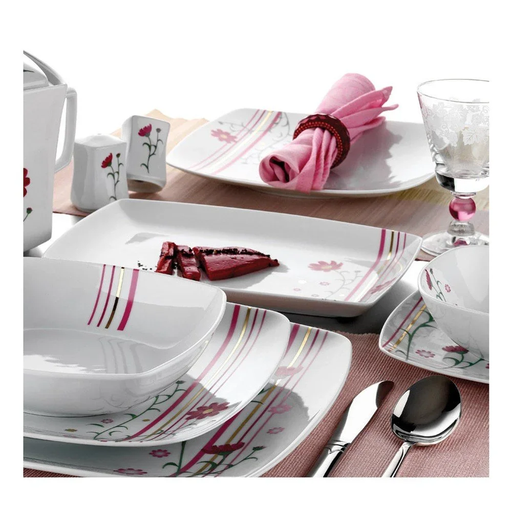 65dílná sada nádobí z porcelánu Kutahya Gala v:1025930 65dílná sada nádobí z porcelánu Kutahya Gala v:1025930