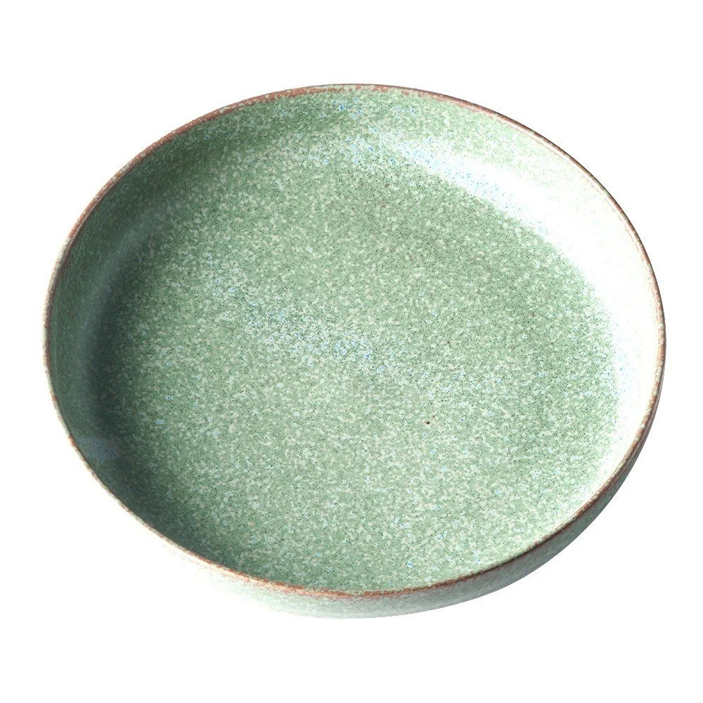 Zelený keramický dezertní talíř MIJ Fade, ø 20 cm v:1434285
