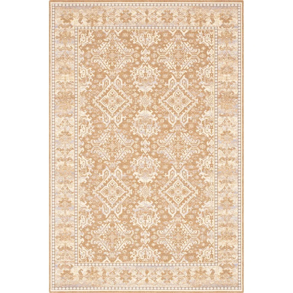 Světle hnědý vlněný koberec 133x180 cm Carol – Agnella v:1584372