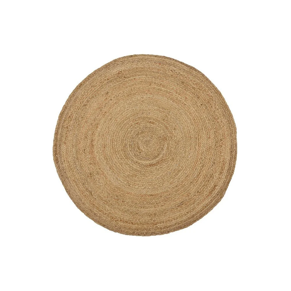 Koberec z juty Linen Couture Rug Ricardo, ⌀ 90 cm v:1224954