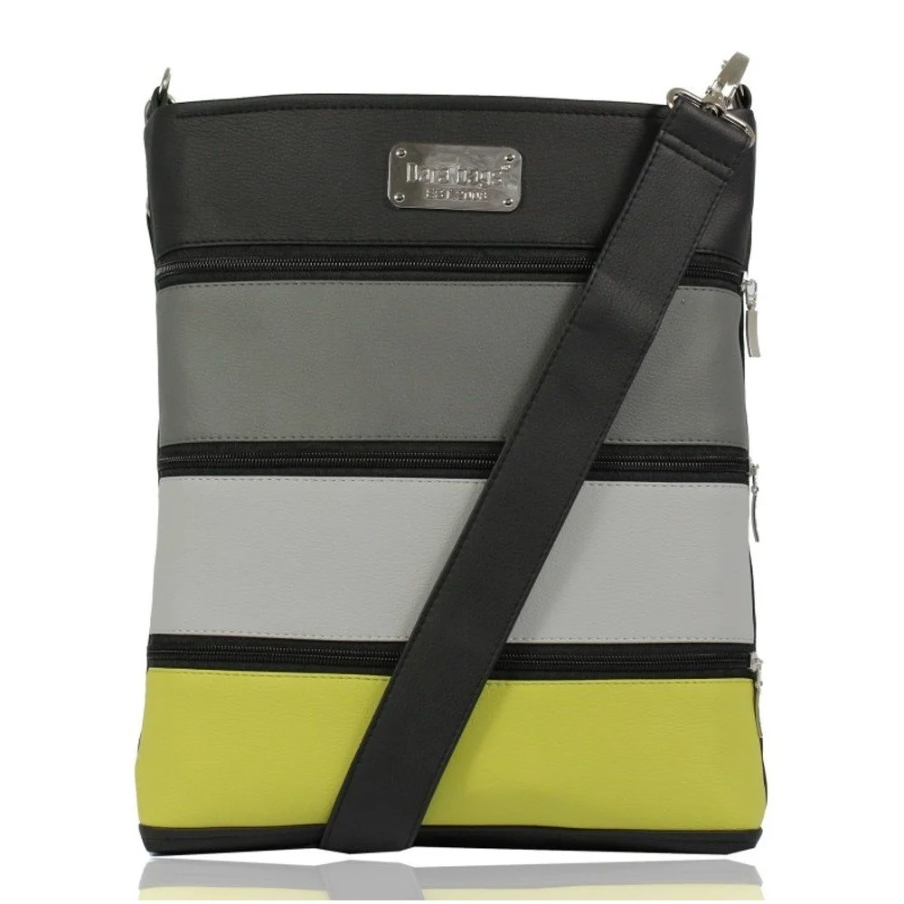 Zeleno-šedá kabelka Dara bags Dariana Big No.1556 v:1163568