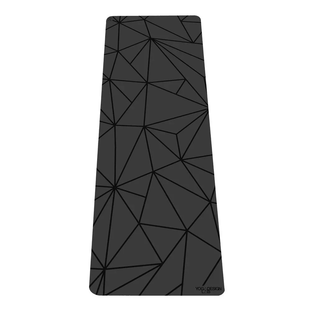 Černá podložka na jógu Yoga Design Lab Geo Charcoal, 5 mm v:1317490
