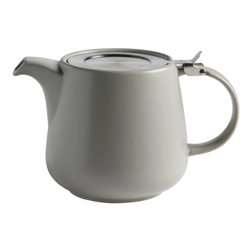 Světle šedá porcelánová čajová konvice se sítkem Maxwell & Williams Tint, 1,2 l v:1421775